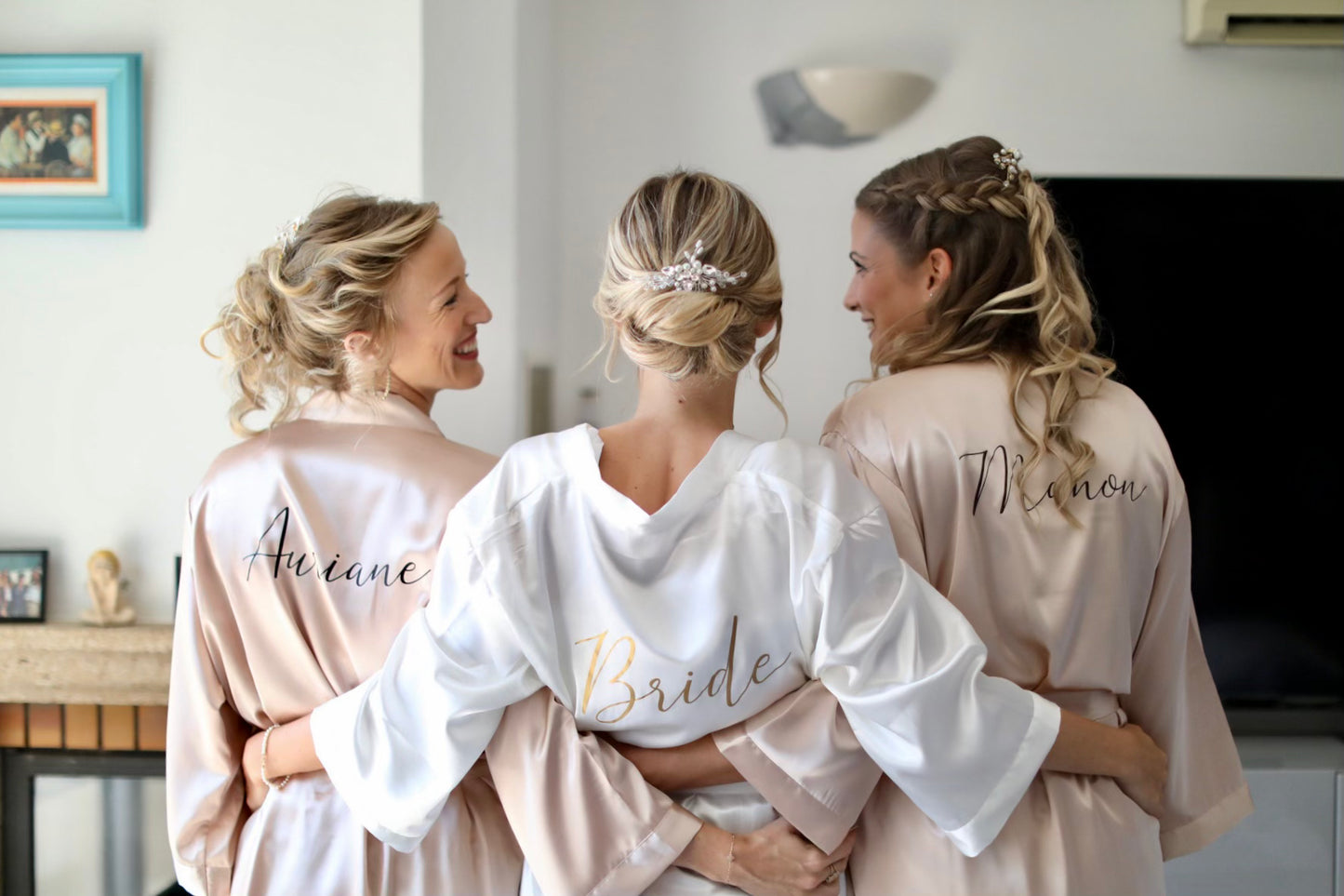 Kimono - Peignoir Personnalisé / Plusieurs coloris