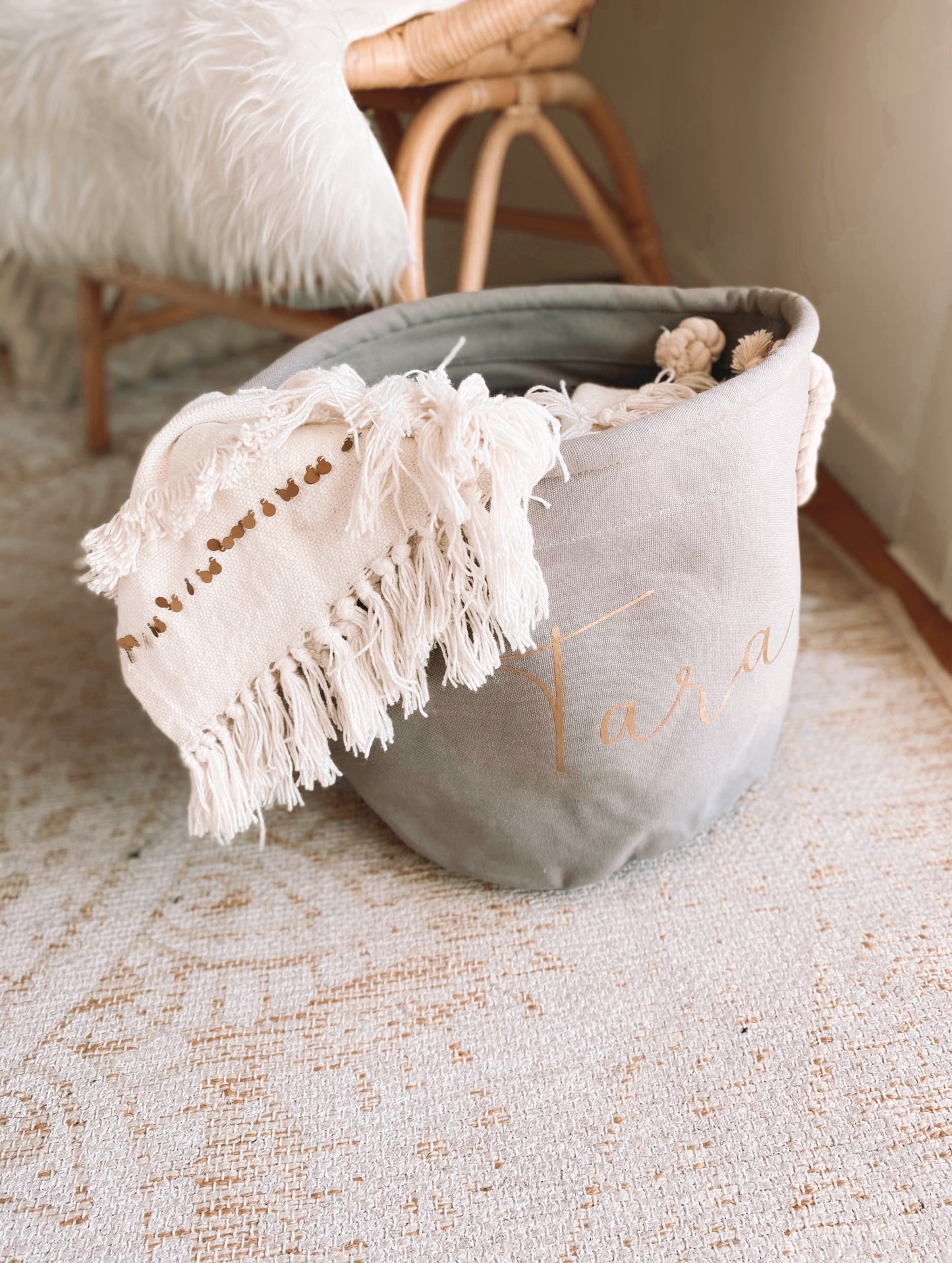 Panier de rangement - 2 coloris