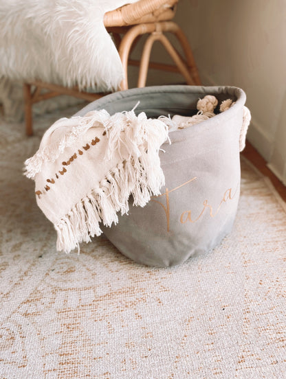 Panier de rangement - 2 coloris