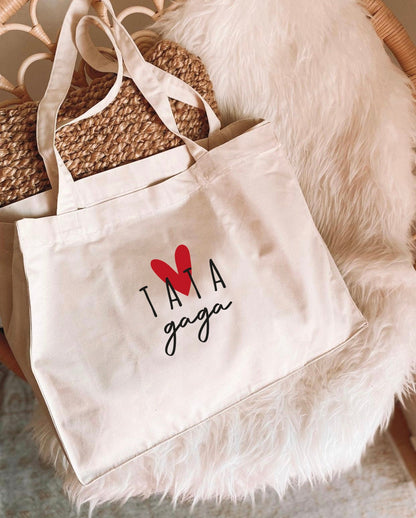 Sac cabas beige coton