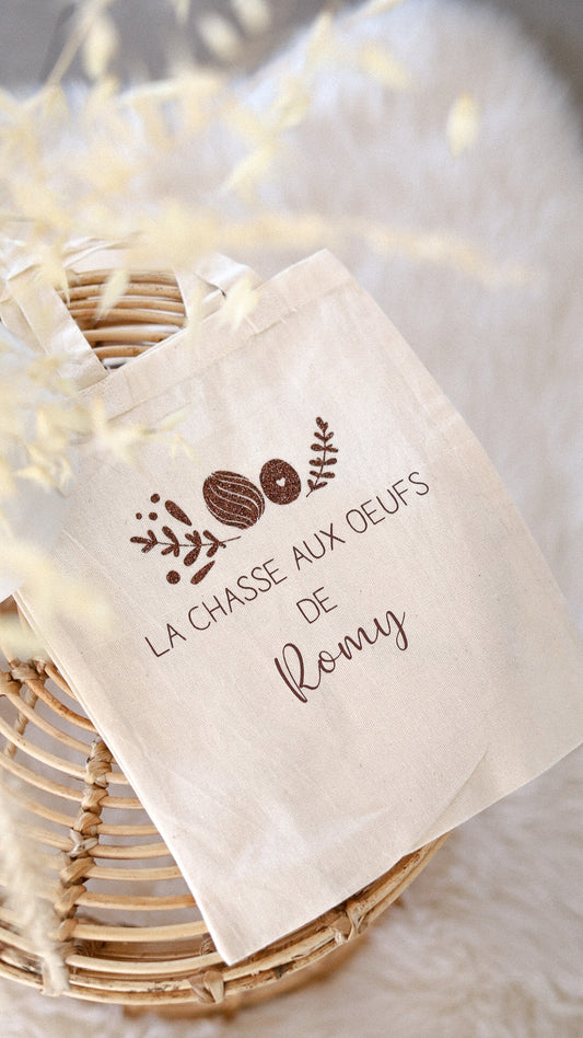 Tote bag Pâques - 3 modèles aux choix
