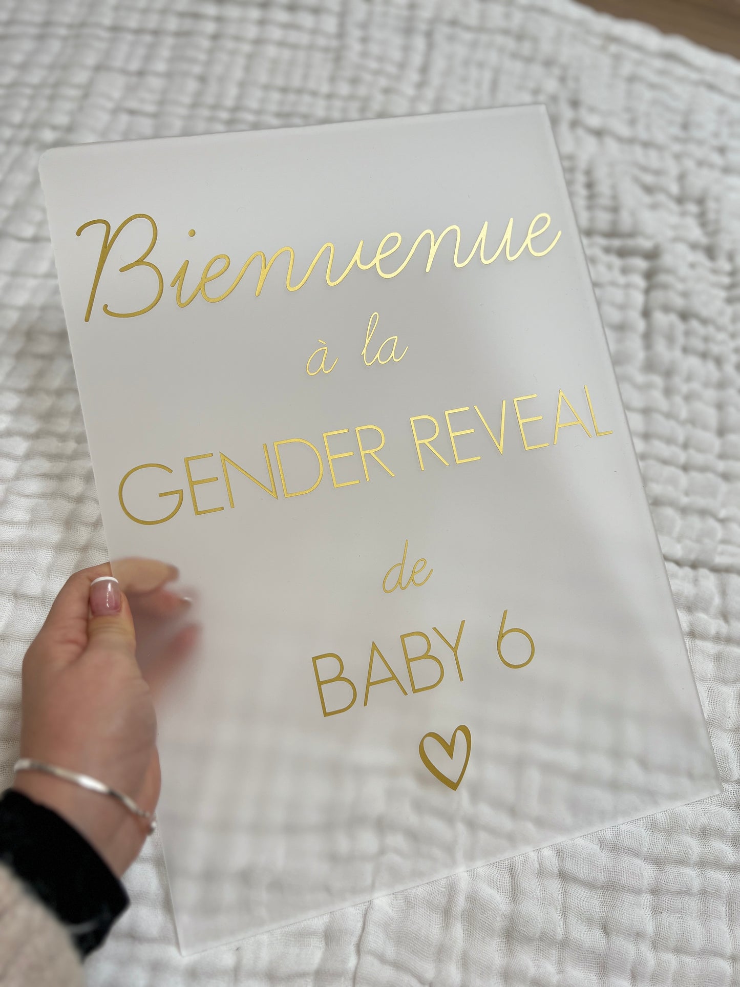 Panneau plexi givrée - Divers