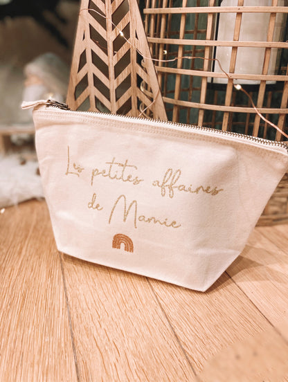 Pochette avec soufflée