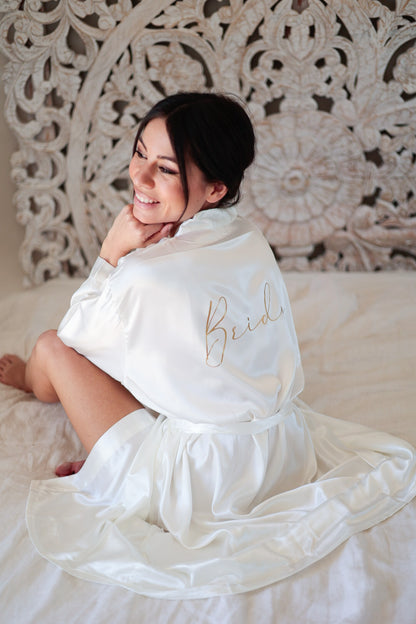 Kimono - Peignoir Personnalisé / Plusieurs coloris