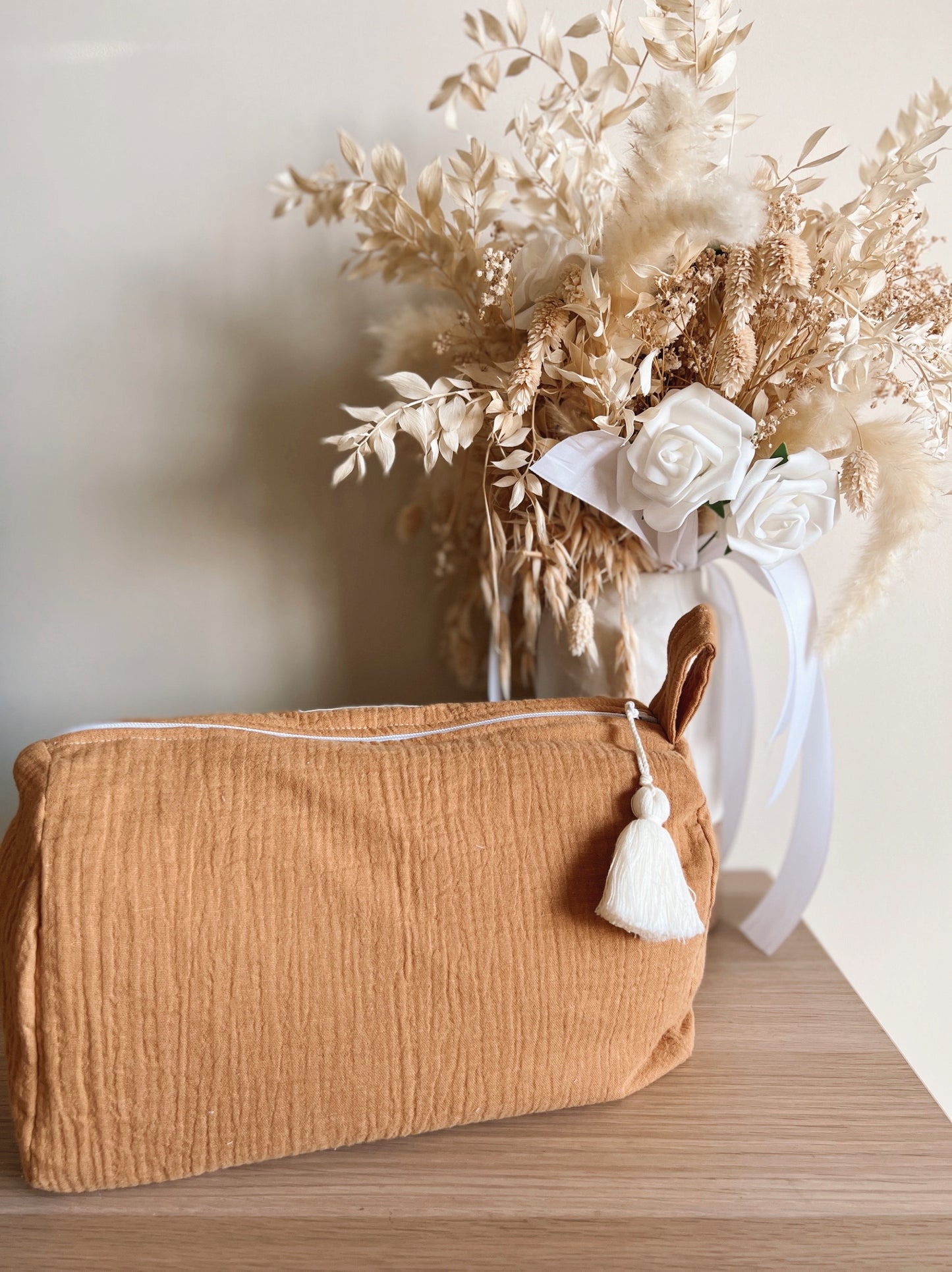 Trousse gaze de coton ou lin - 3 tailles disponibles