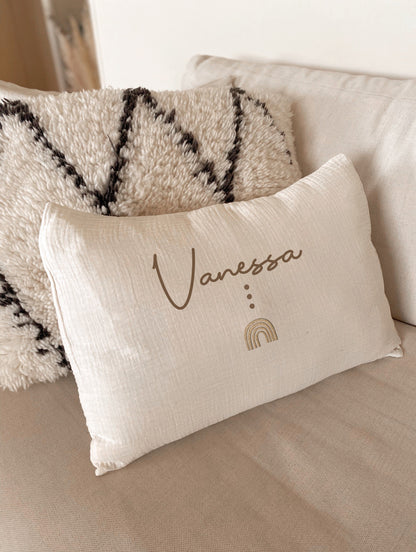Housse de coussin / Plusieurs coloris et tissus