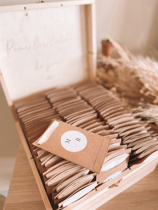 Mouchoirs pochettes " Larmes de joie"